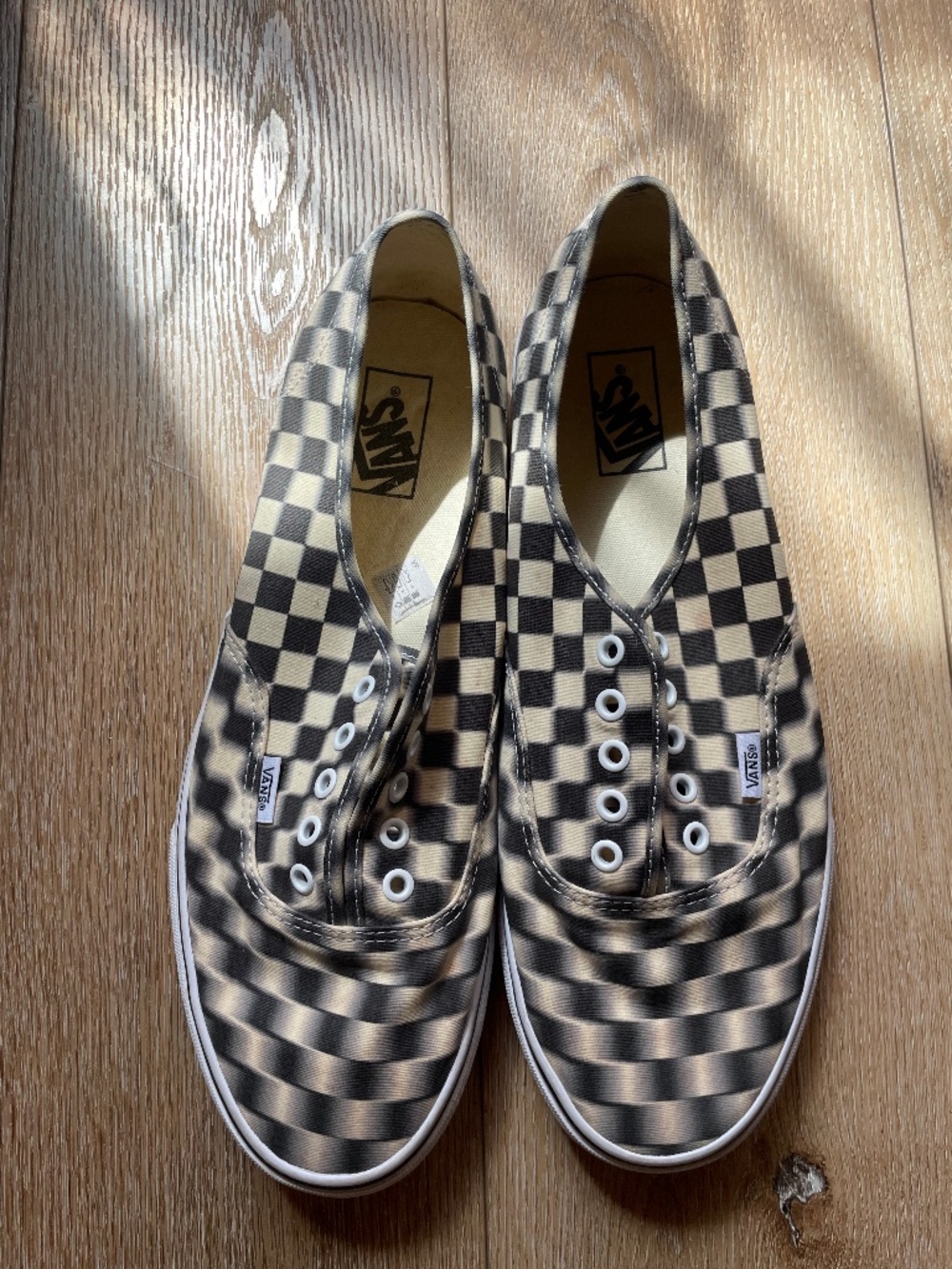 Vans Authentic Blur Check Mens Sneakers Size 13